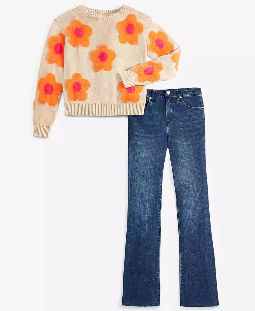 Epic Threads Girls Groovy Floral Pullover Sweater, Created for Macy's 4