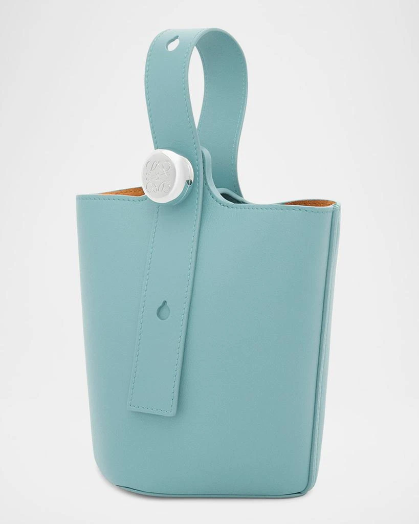 Loewe Mini Pebbled Leather Bucket Bag 3