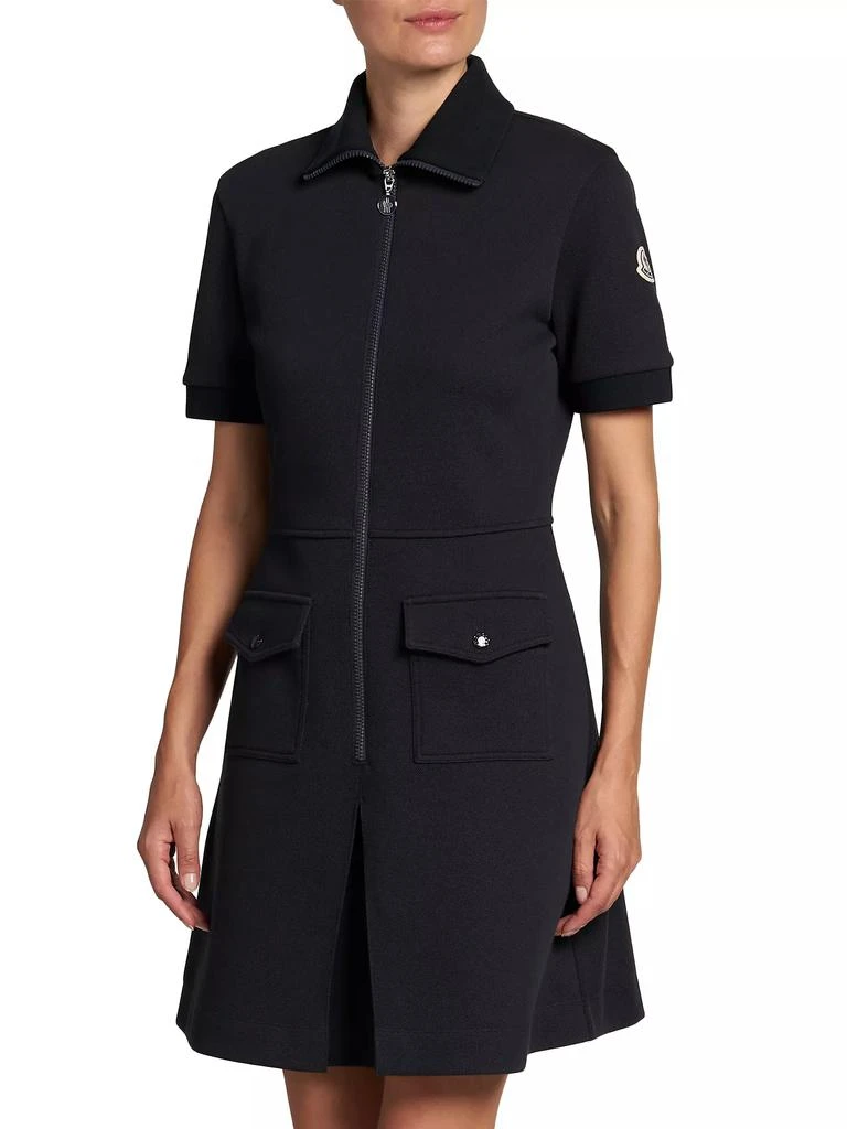 Moncler Cotton-Blend Minidress 4