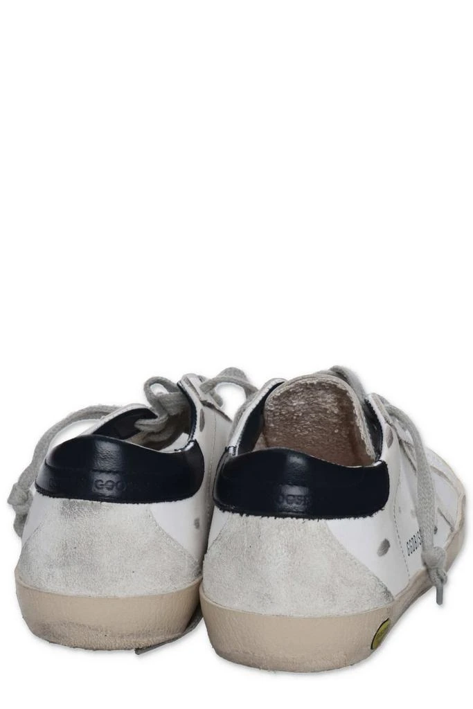 Golden Goose Kids Golden Goose Kids Superstar Distressed Lace-Up Sneakers 3