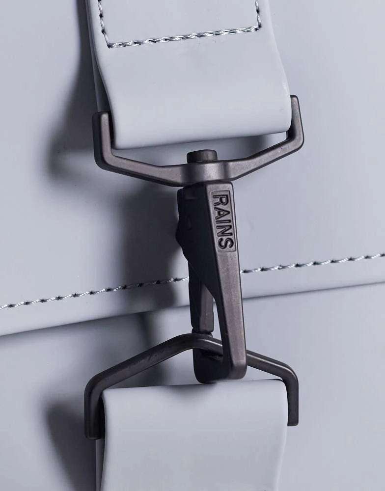 RAINS Rains 13300 MSN waterproof backpack in light blue 4