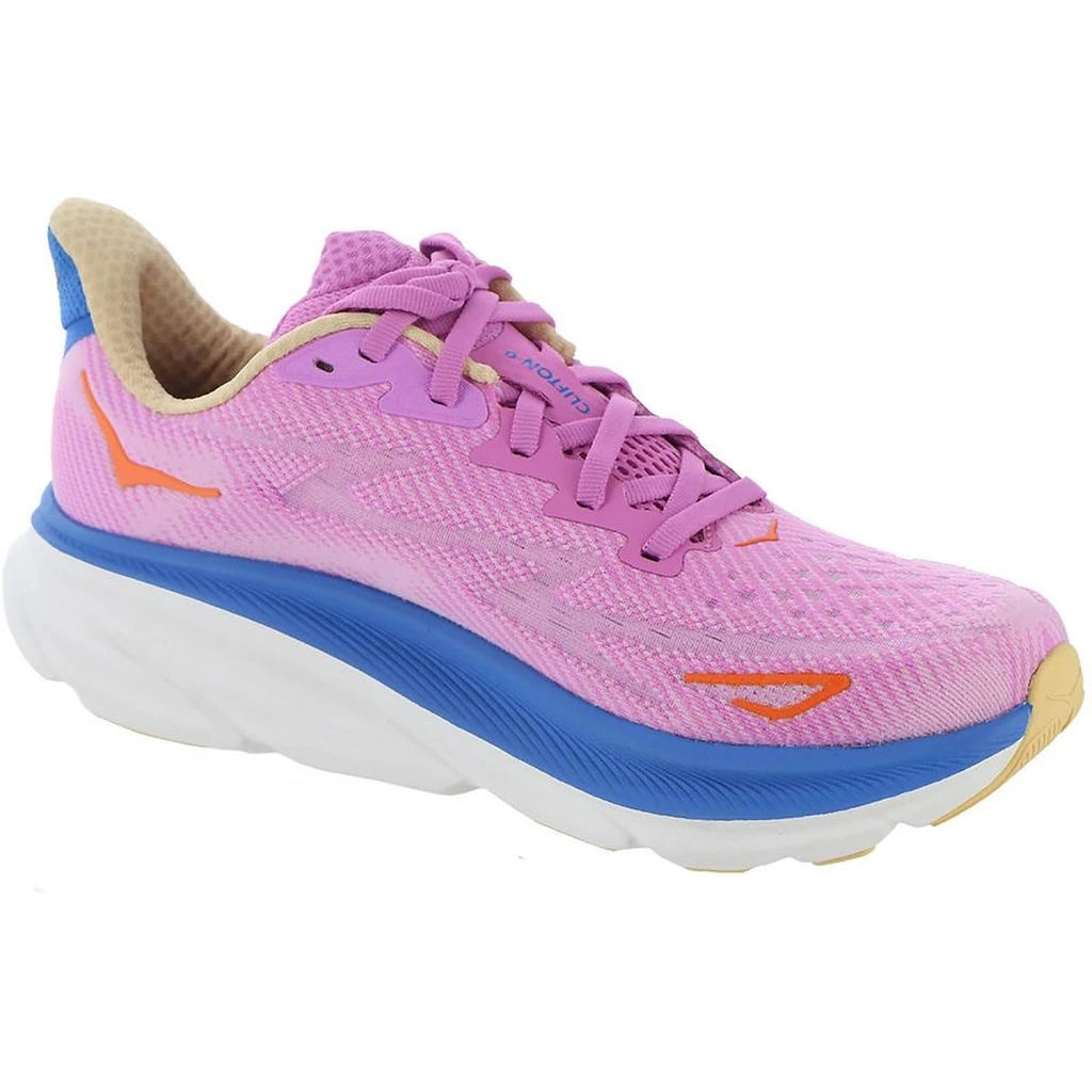 Hoka One One Clifton 9 Womens Walking Fitness Running Shoes 8