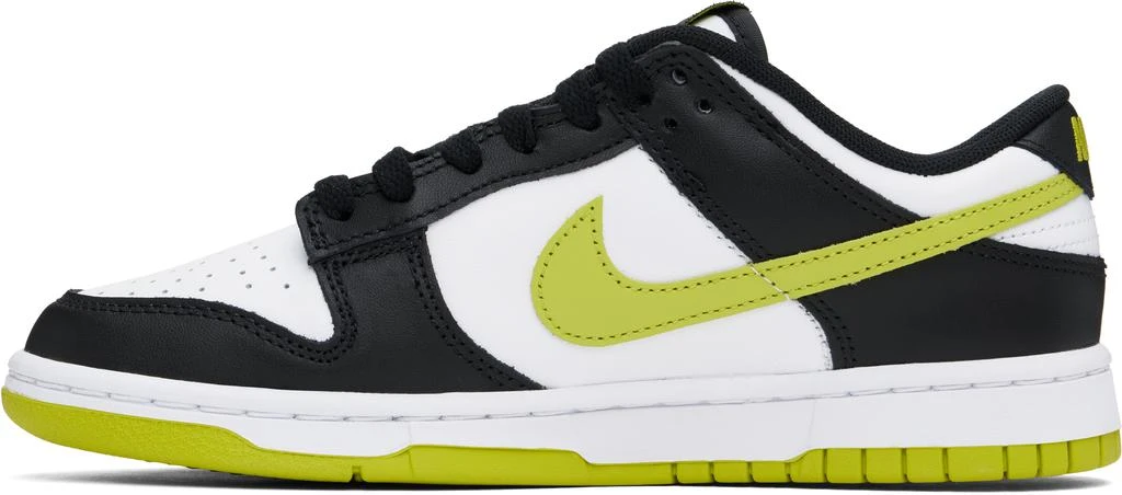 NIKE Green & Black Dunk Low Retro Sneakers 3