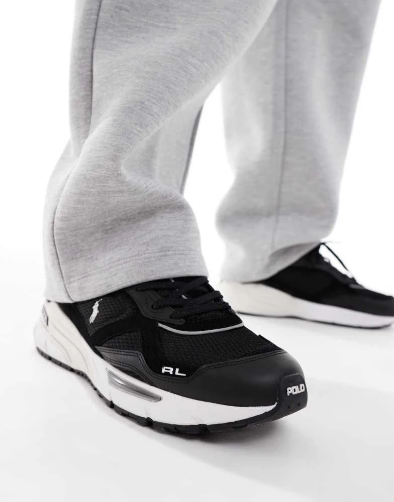 Ralph Lauren Polo Ralph Lauren Trackstr 275 trainer in black and white 4