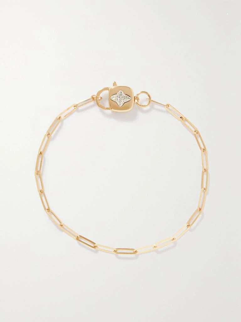 PASCALE MONVOISIN Louise 9k 黄金钻石手链 1