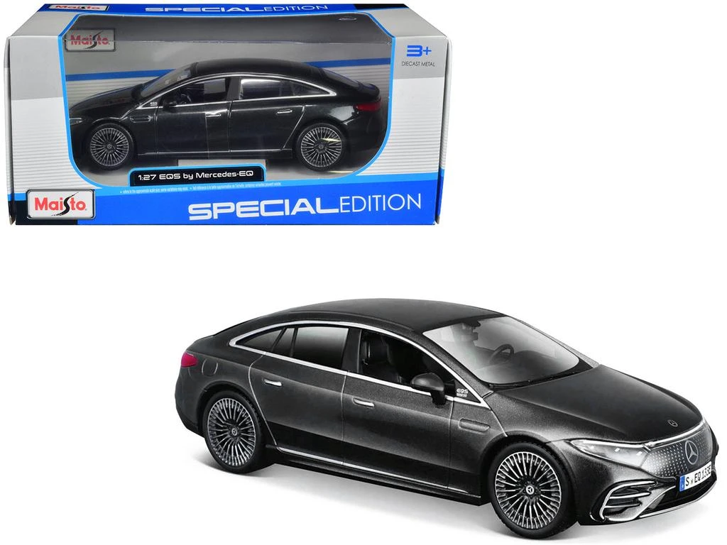 Maisto Mercedes-Benz EQS Gray Metallic "Special Edition" Series 1/27 Diecast Model Car by 1