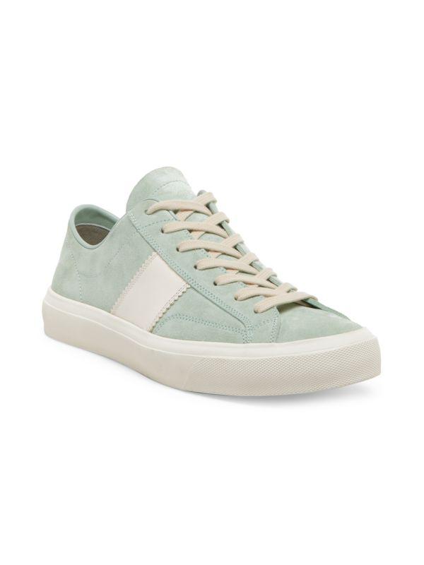 スニーカー TOM FORD Low-top suede sneakers TOM FORD Suede Running Sneakers | Saks Fifth Avenue
