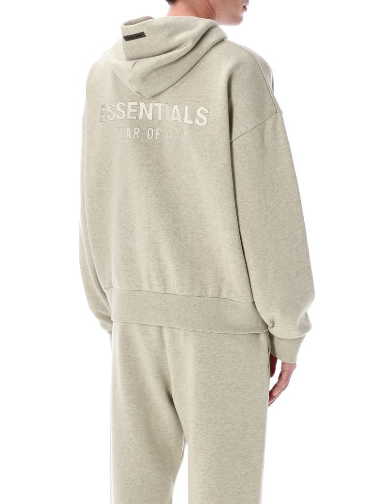 ★25SS★FEAR OF GOD Essentials Classic Full Zip-Up Hoodie Fear of God ESSENTIALS: Black Classic Full Zip-Up Hoodie