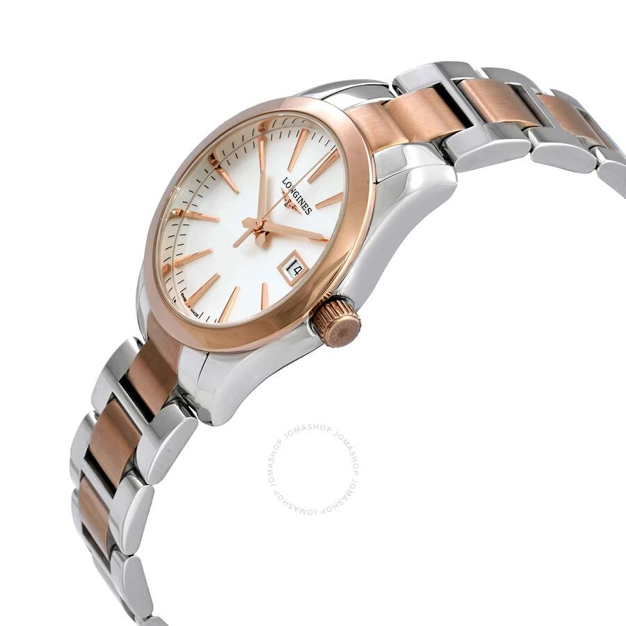 Longines Conquest Classic Quartz Silver Dial Ladies Watch L2.286.3.72.7 2