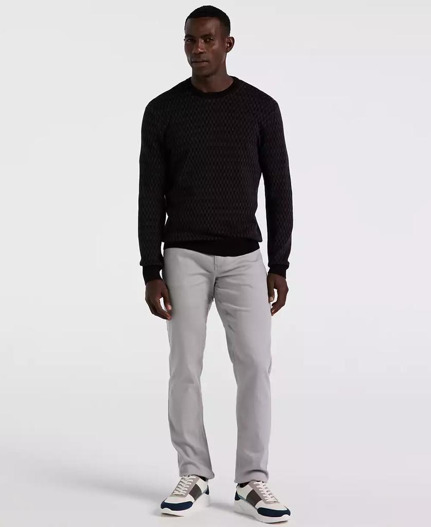 Perry Ellis Men
s Long Sleeve Crewneck T-Shirt