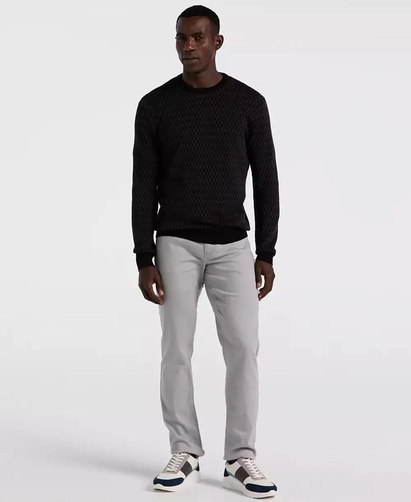 Perry Ellis Men
s Long Sleeve Crewneck T-Shirt 2