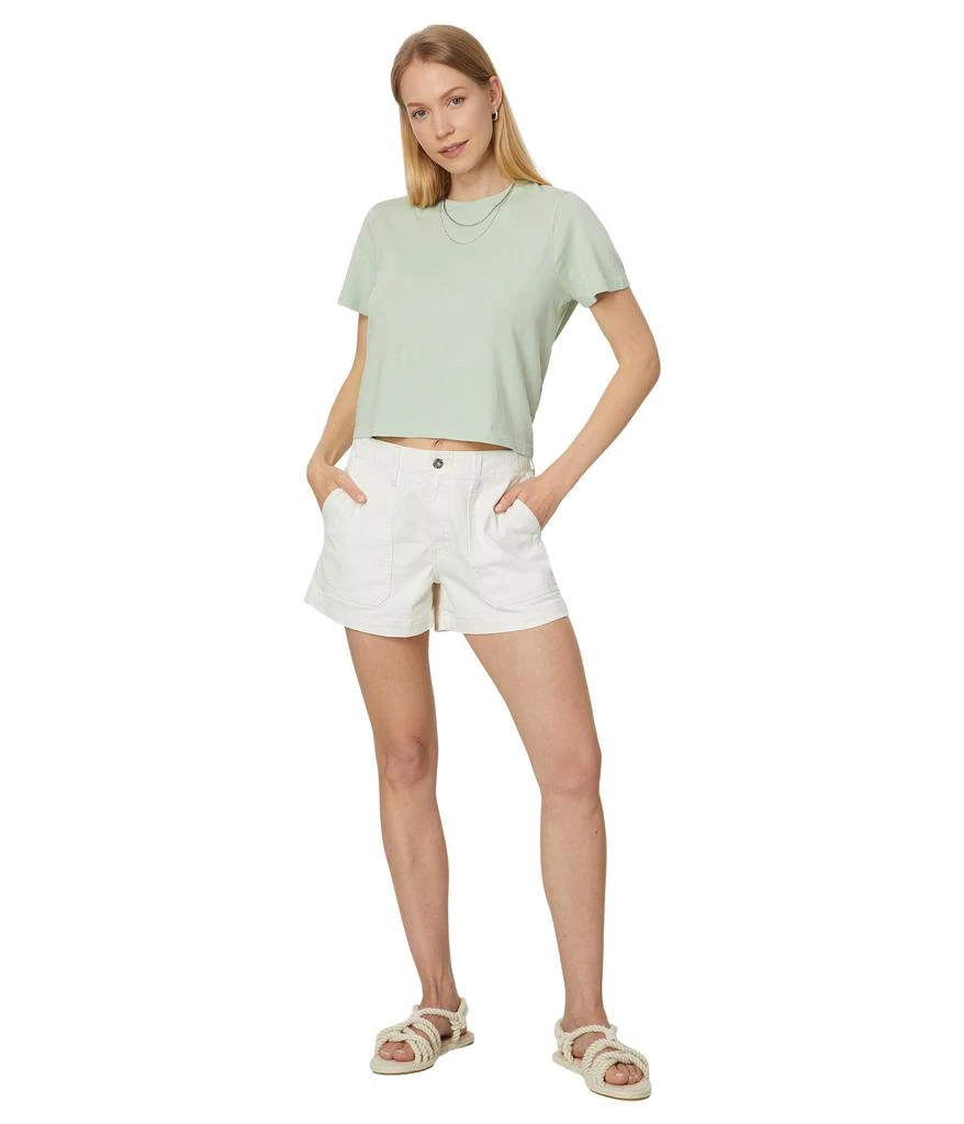 AG Jeans Analeigh High Rise Utility Shorts 4