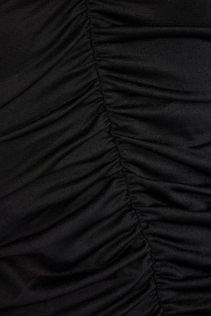 Ganni Ruched jersey top 4