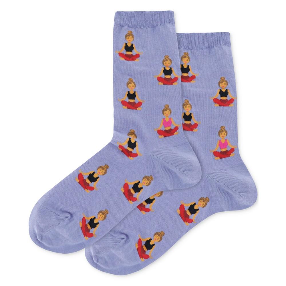 Hot Sox Women's Meditation Crew Socks