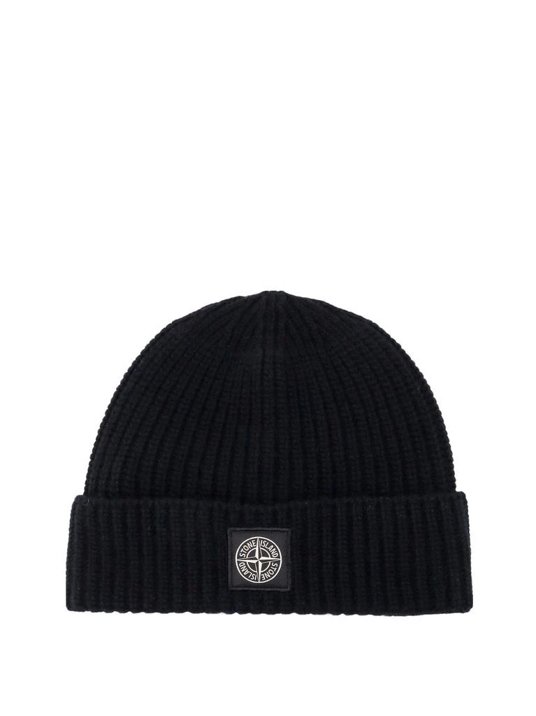 Stone Island Stone Island Logo-Patch Beanie 1
