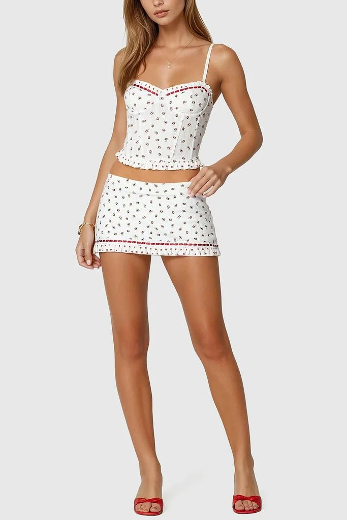 Edikted Edikted Mica Floral Cupped Corset 2