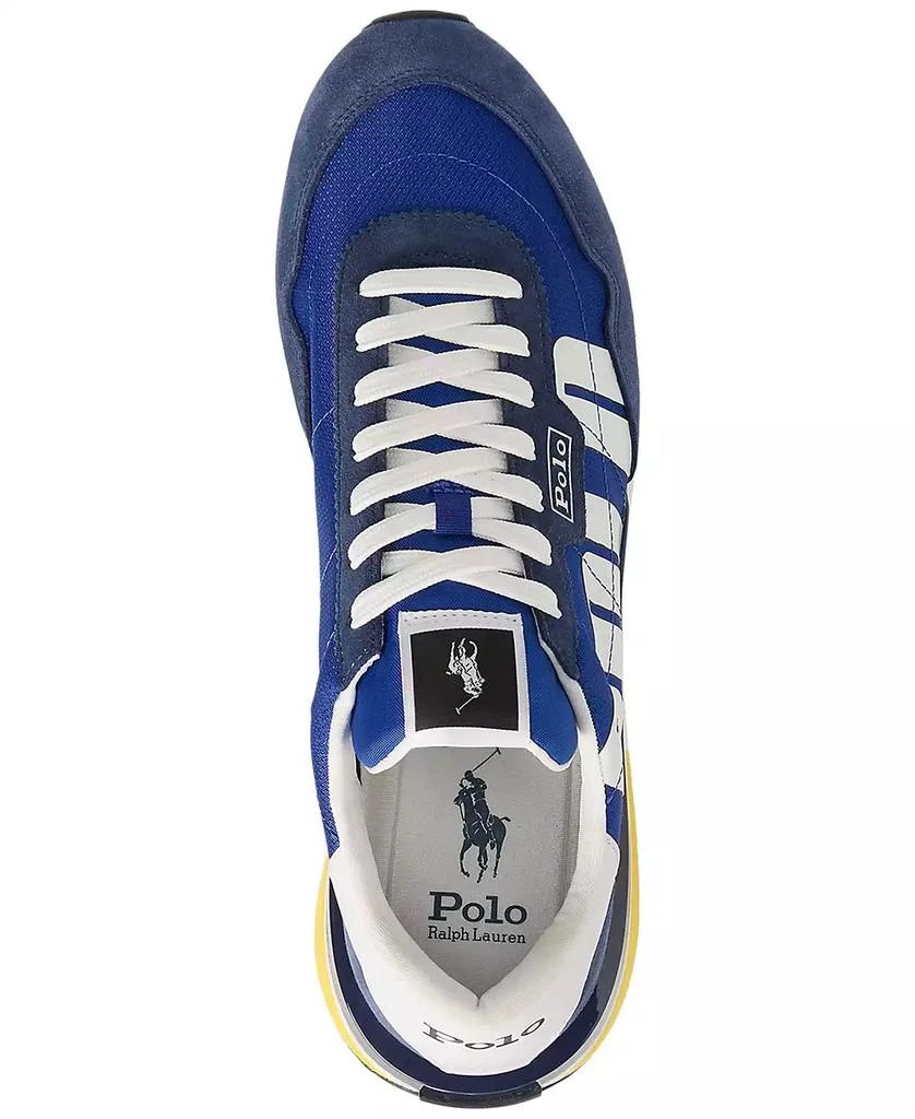 Ralph Lauren Men's Train 89 Logo Lace-Up Sneakers 3