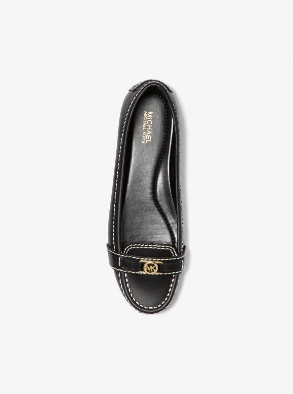 Michael Kors Mandy Leather Moccasin 3