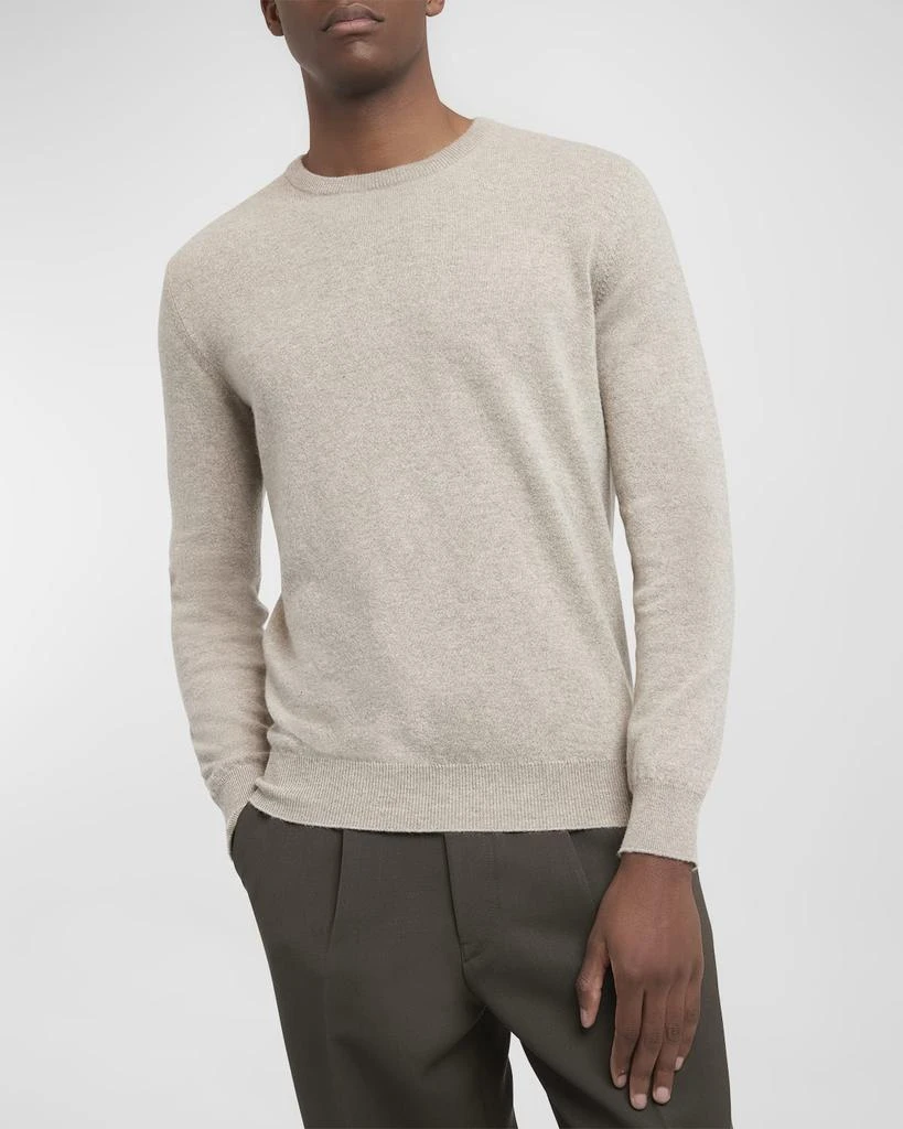 Zegna Men's Solid Oasi Cashmere Sweater 5