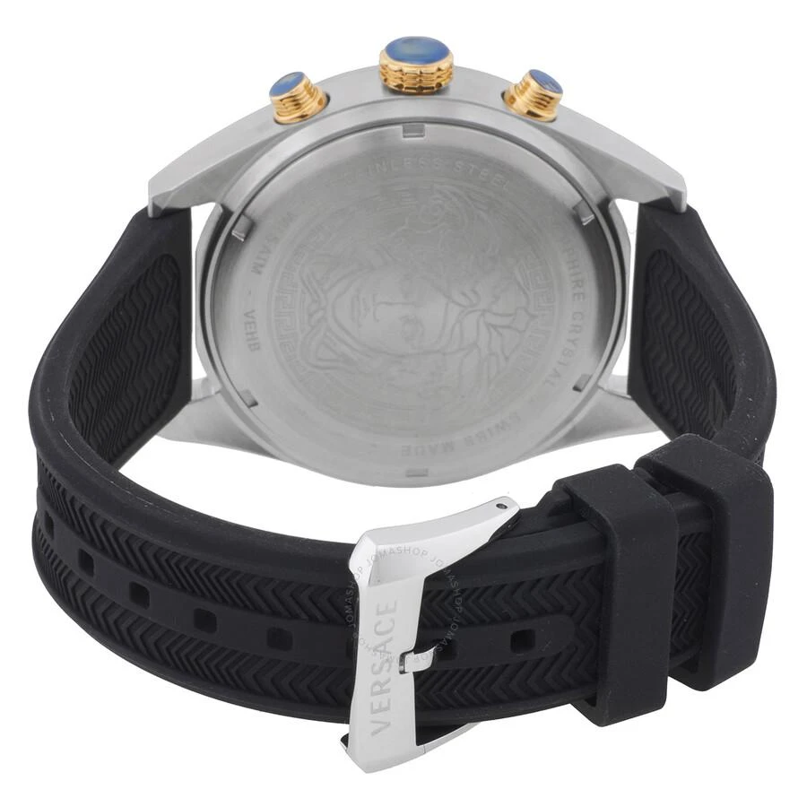 Versace V-Chrono Chronograph Quartz Black Dial Men's Watch VEHB00119 3