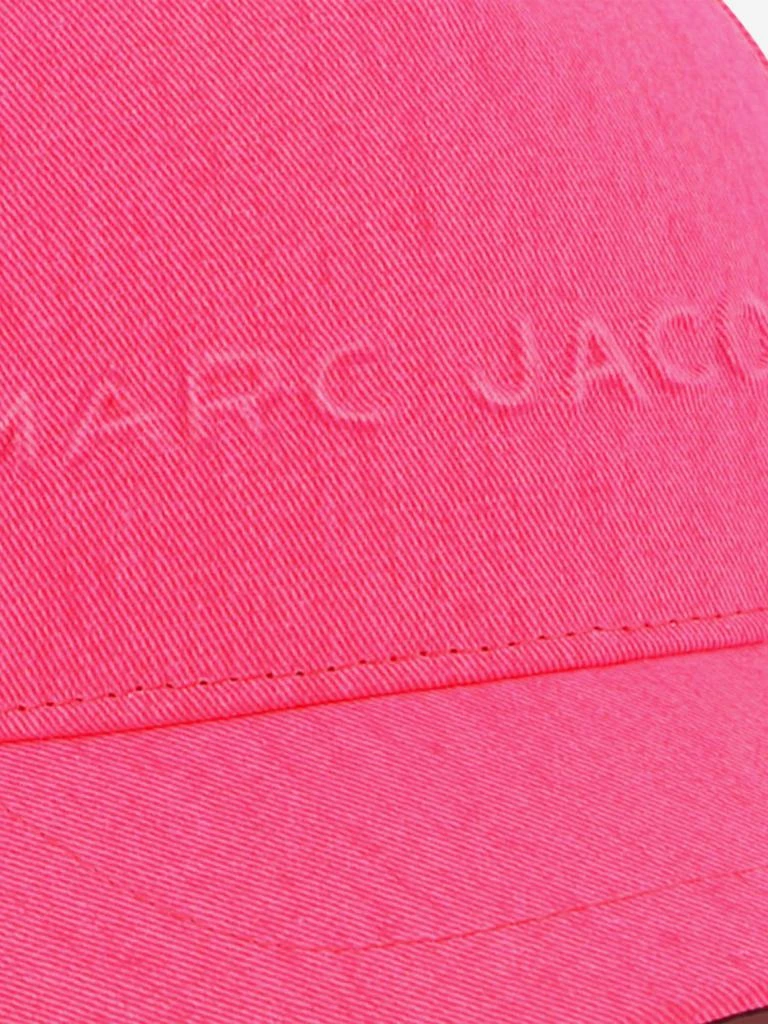 MARC JACOBS Girls Logo Cap in Pink 3