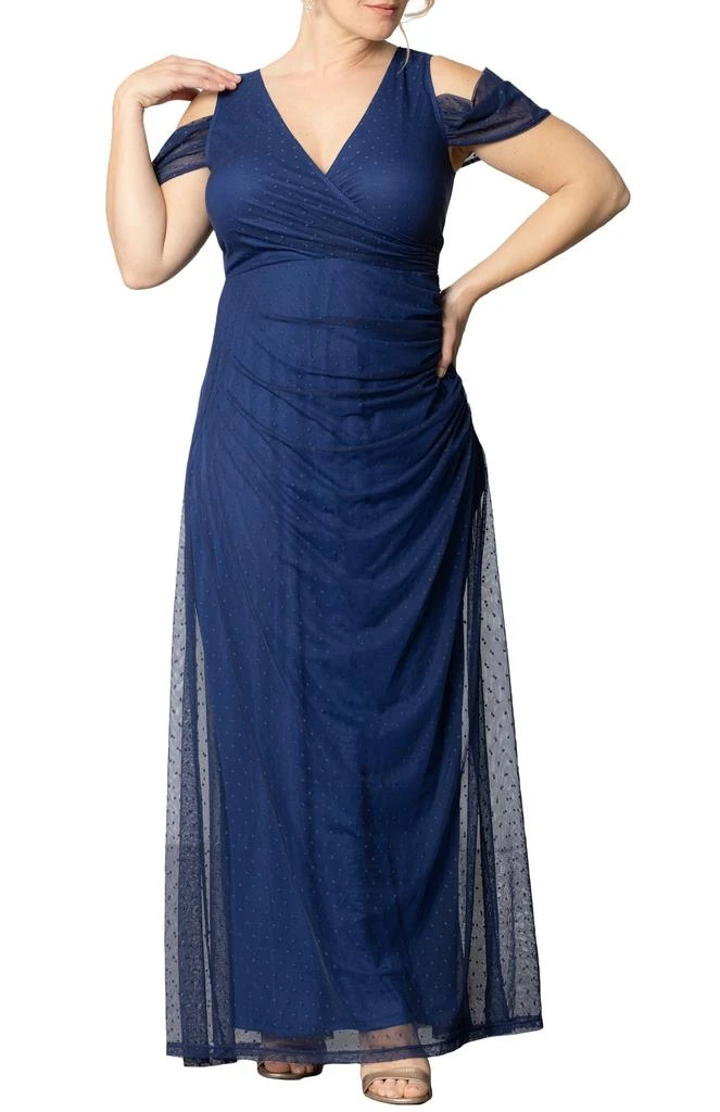 Kiyonna Seraphina Mesh Gown 1