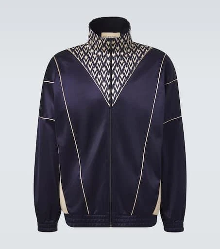Valentino Printed jersey jacket