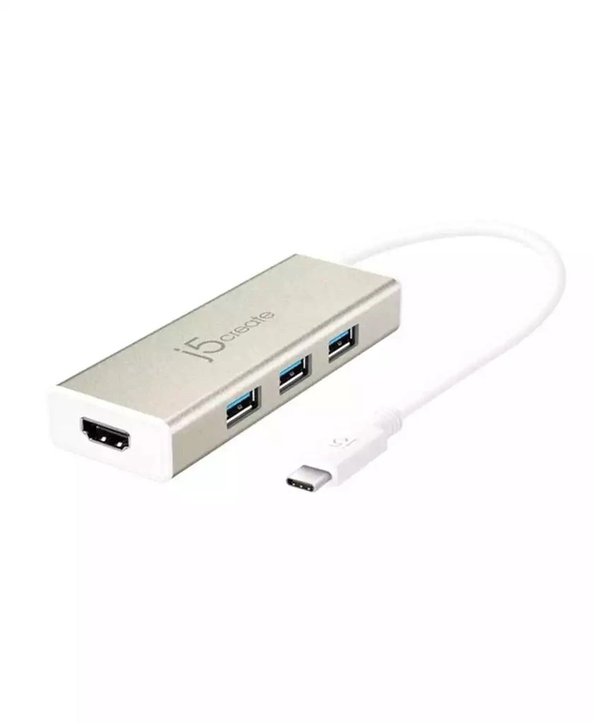 J5Create JCH451 USB 3.1 Type C 3 Port HUB with HDMI 2