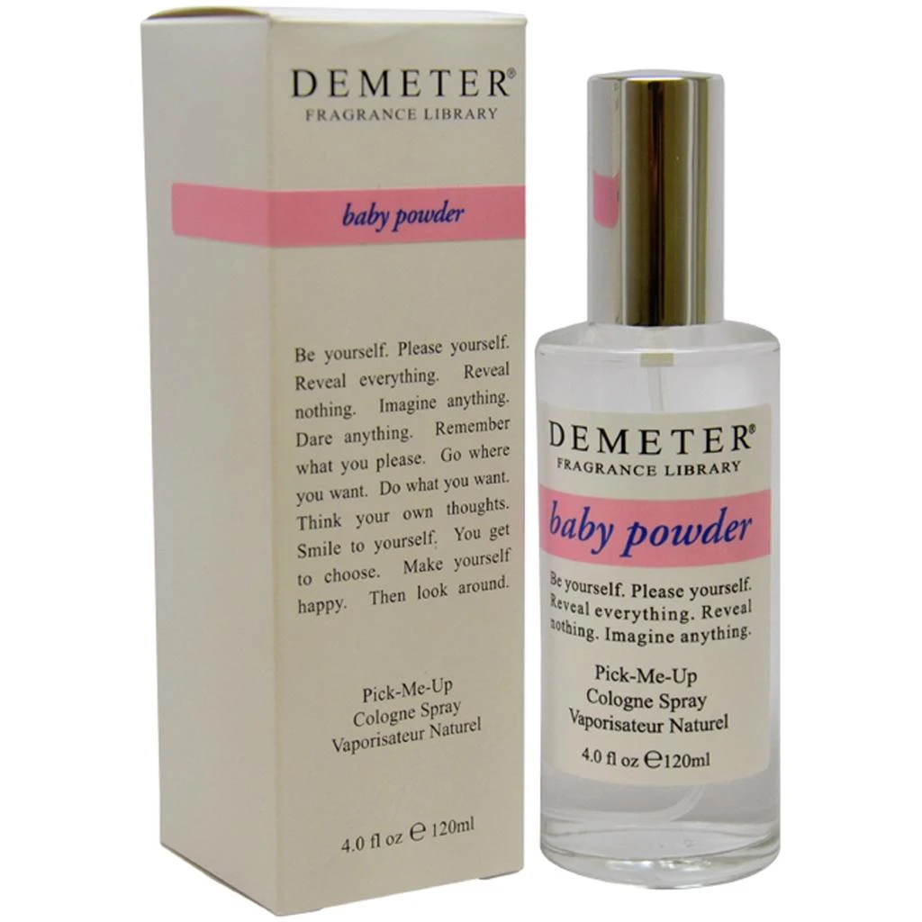 DEMETER Baby Powder by  for Women - 4 oz Cologne Spray 1