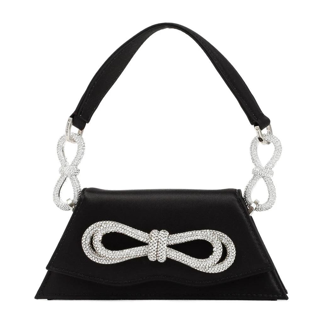 Mach & Mach Samantha Double Bow Glitter Handbag 2