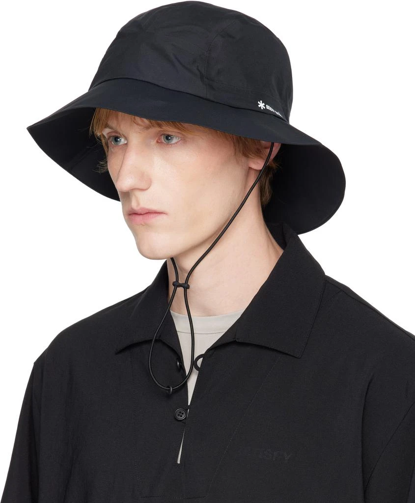 Snow Peak Black GORE-TEX Rain Hat 4