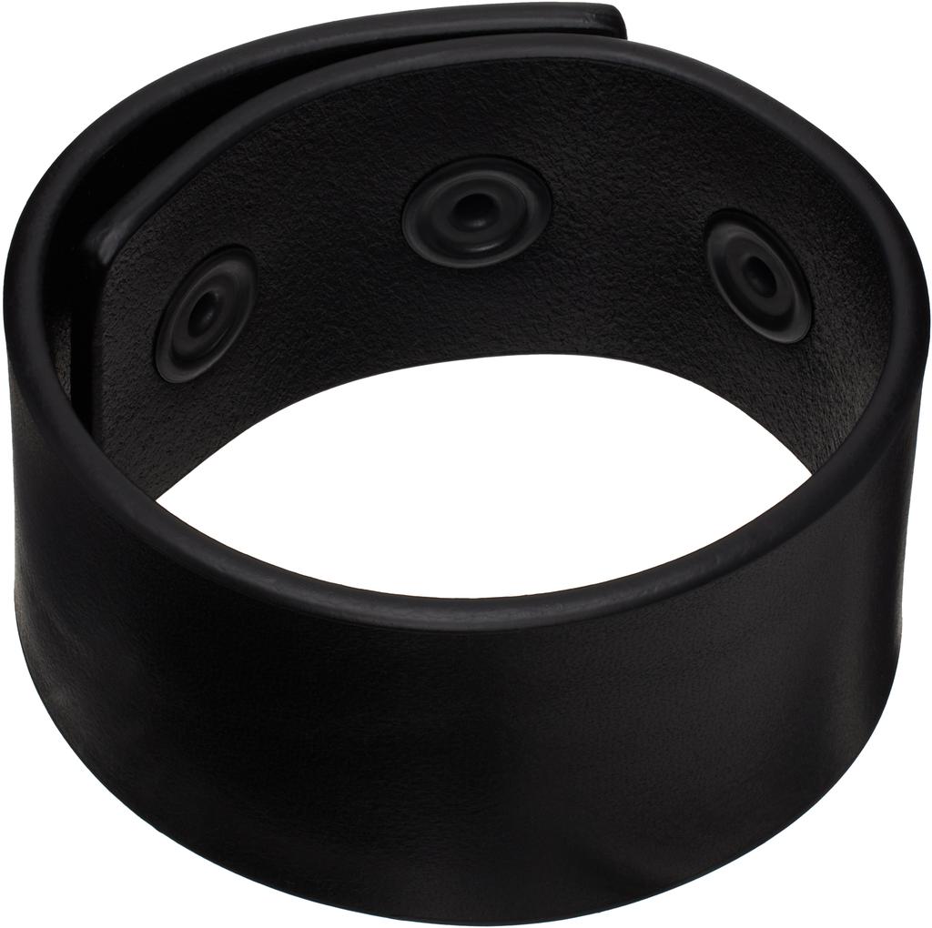 Rick Owens/Hollywood Anthem Cuffブレスレット黒 Rick Owens (リックオウエンス) - ANTHEM CUFF ブレスレット | cherry