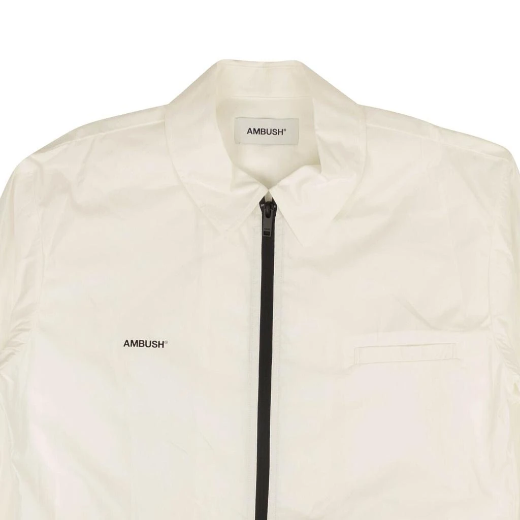 Ambush White Zip Pocket Shirt Jacket 4