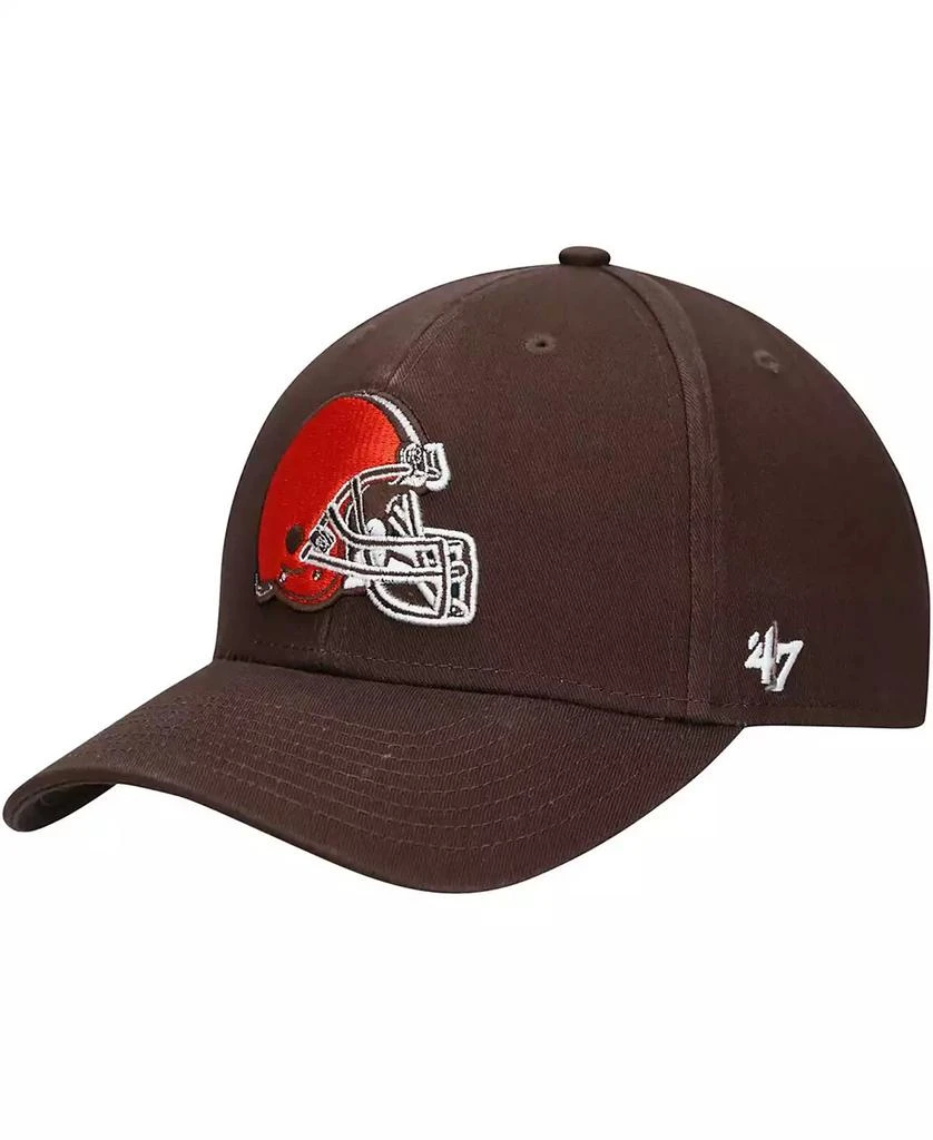 47 Brand Men's Brown Cleveland Browns Legend MVP Adjustable Hat 1