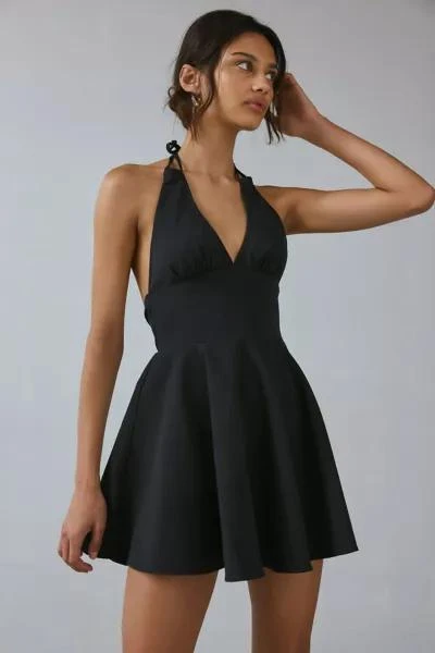 Kimchi Blue Beverly Halter Fit-And-Flare Mini Dress  On Sale Now with Up  to 50% Off | Discover Exclusive Deals & Savings at BeyondStyle  Authentic  Kimchi Blue womens|Women's|Dresses with Limited-Time Discounts,