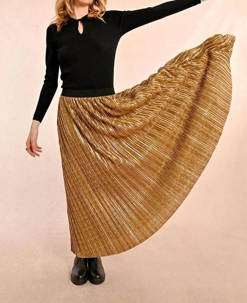 Molly Bracken Molly Bracken - Long Pleated Skirt