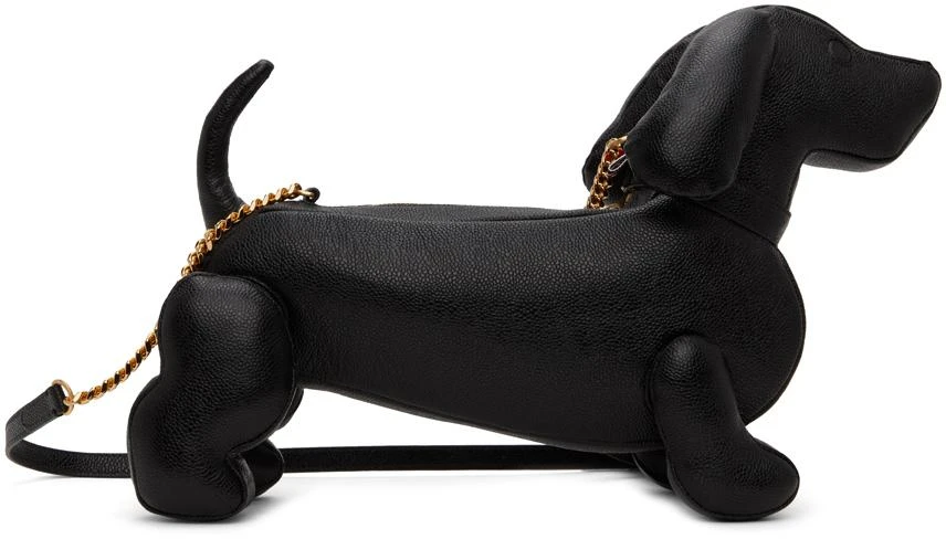 Thom Browne Black Mini Hector Bag 1