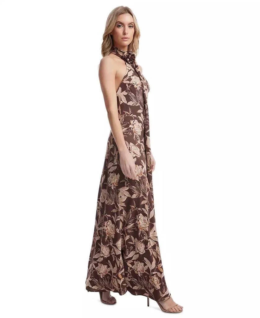 Dress The Population Women's Olivia Floral-Print Low-Back Gown 2