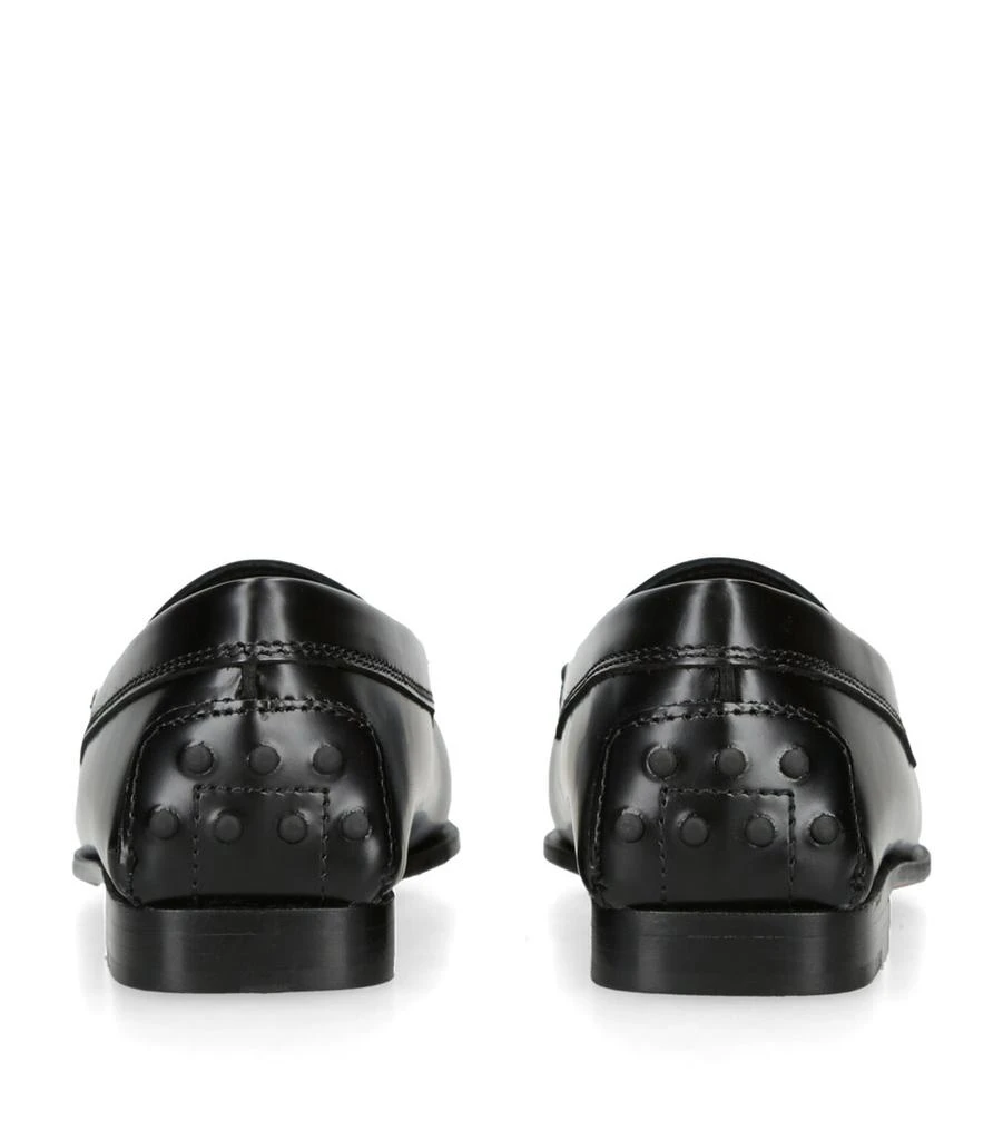 Tod's Leather Mocassino Loafers 2