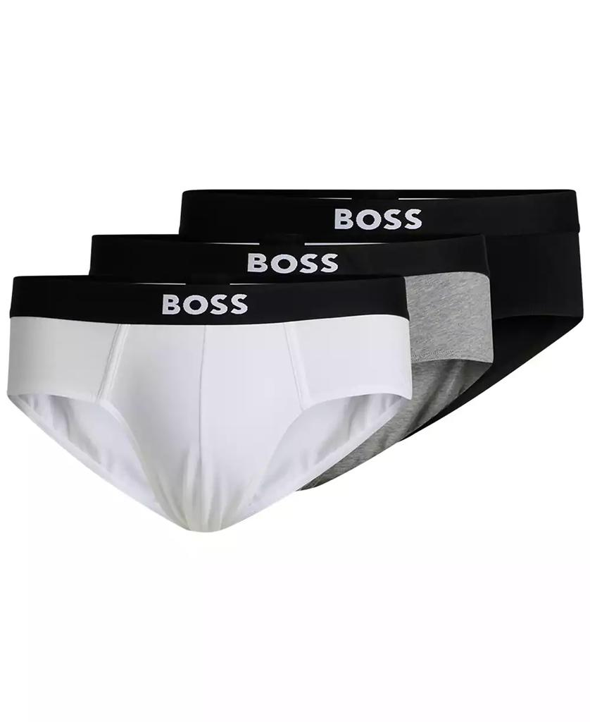 Hugo Boss HUGO by Hugo Boss Men's 3-Pack Logo Briefs