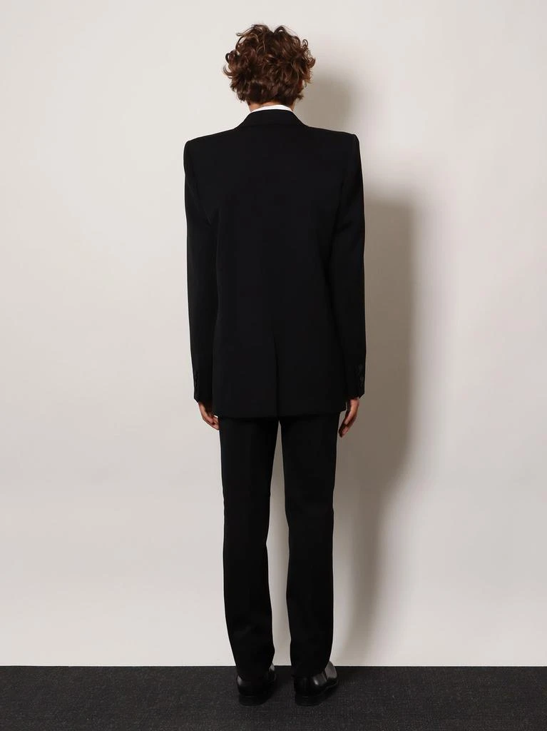 Yves Saint Laurent Tuxedo wool blazer with satin lapel 5