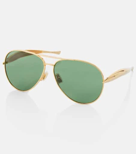 Bottega Veneta Sardine aviator sunglasses 4
