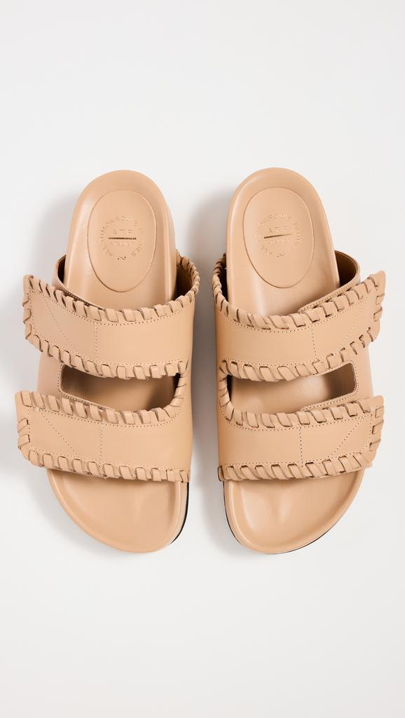 ATP Atelier Furlo Stitch Nocciola Vacchetta Sandals