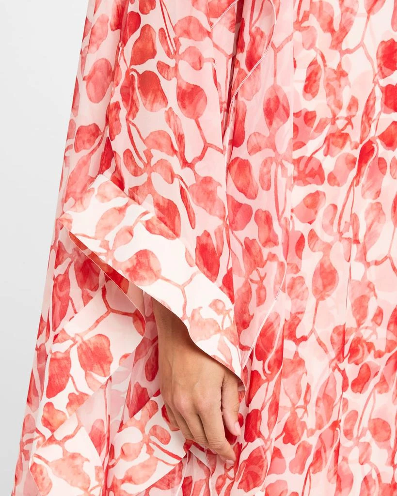 Chiara Boni Toin One-Shoulder Chiffon Draped Gown 5
