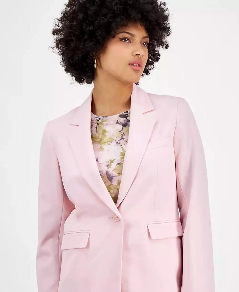 Bar III Women's Bi-Stretch One-Button Blazer, Exclusively at Macy's 4
