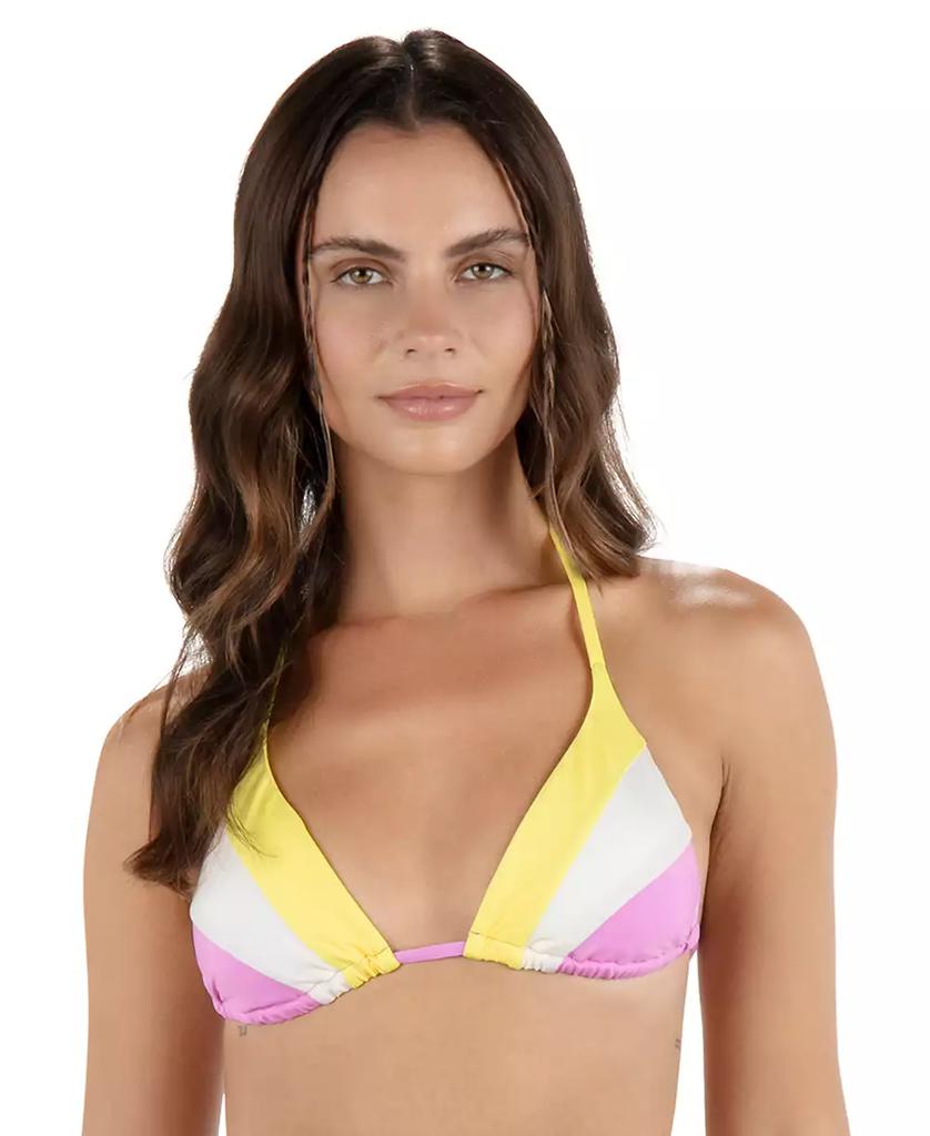 Hurley Juniors' Summer Block Triangle Bikini Top