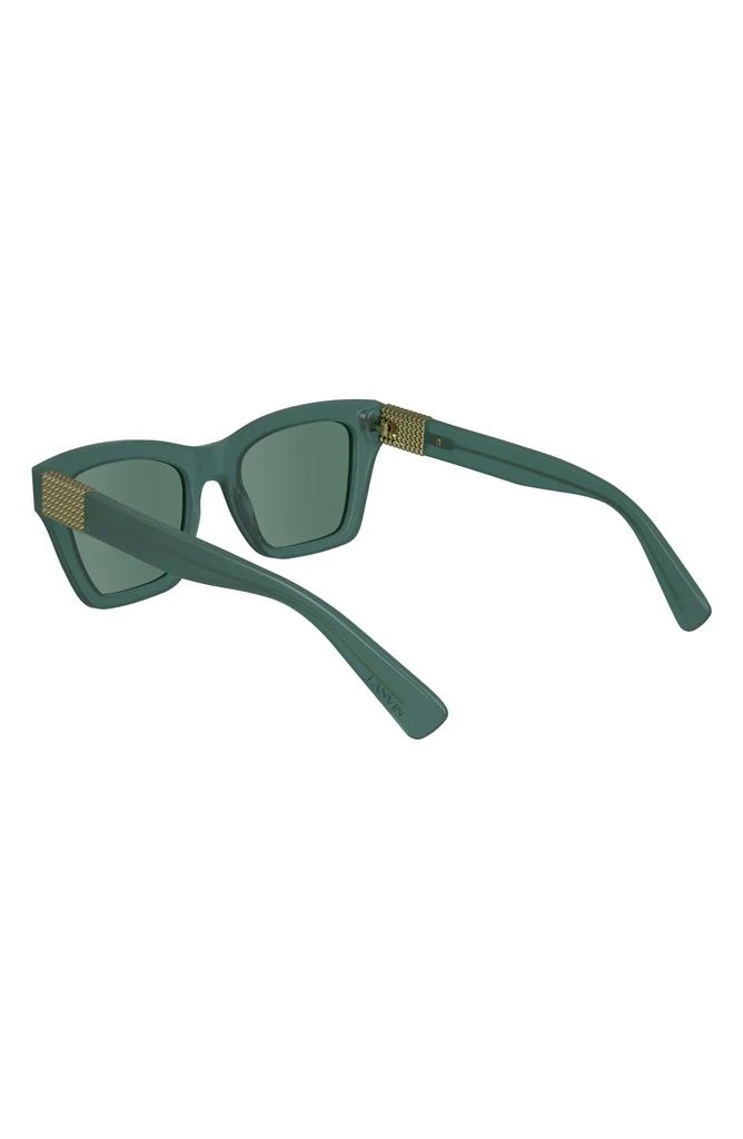 Lanvin 51mm Concerto Modified Rectangle Sunglasses 8