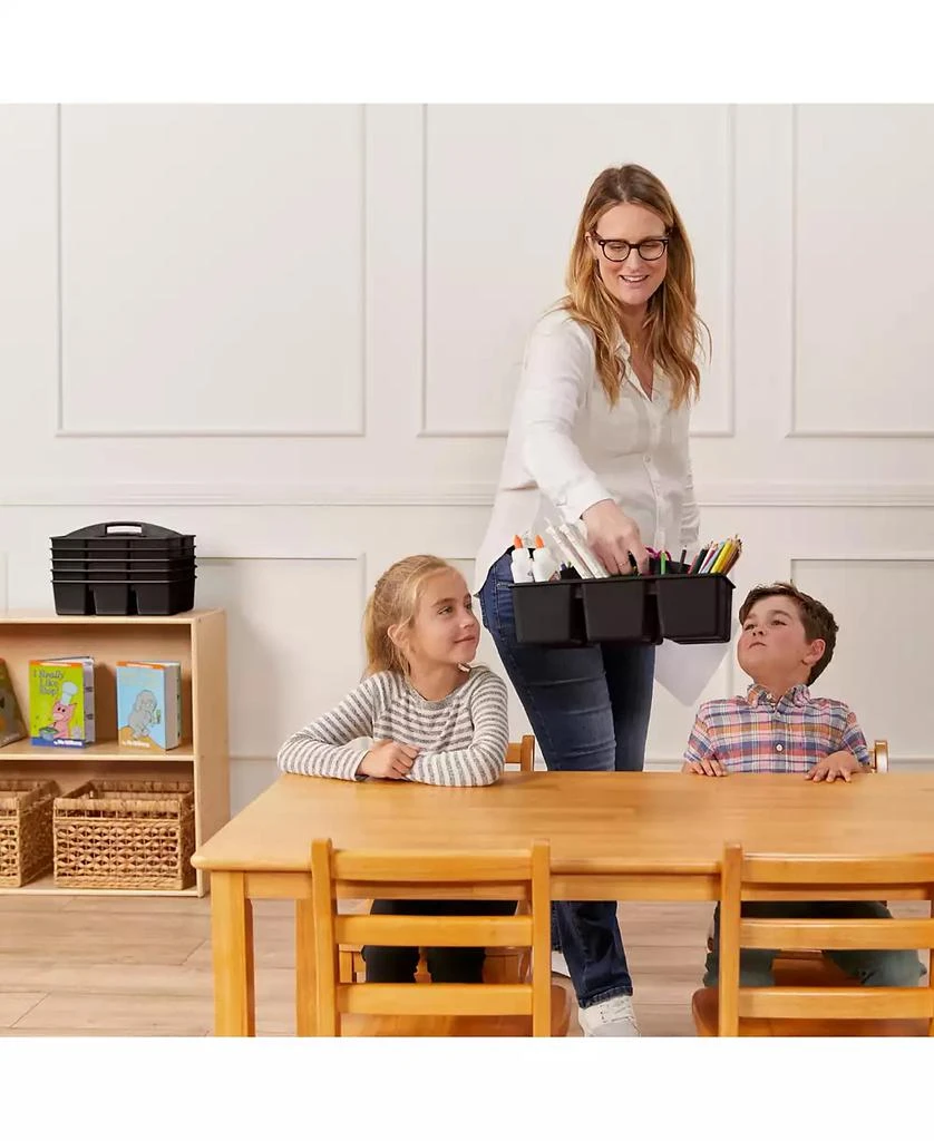 ECR4Kids 6-Compartment Large Caddy, 6-Pack 7