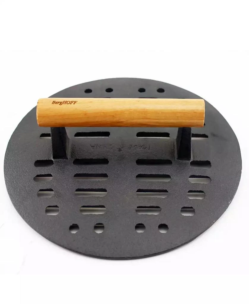 BergHOFF Cast Iron Slotted Steak Press 1