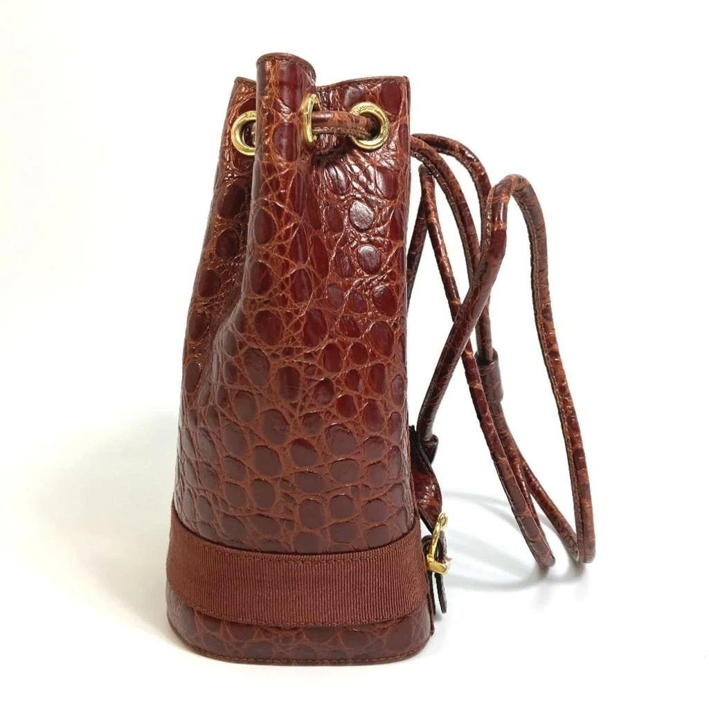 Salvatore Ferragamo Leather Backpack (Pre-Owned) 3